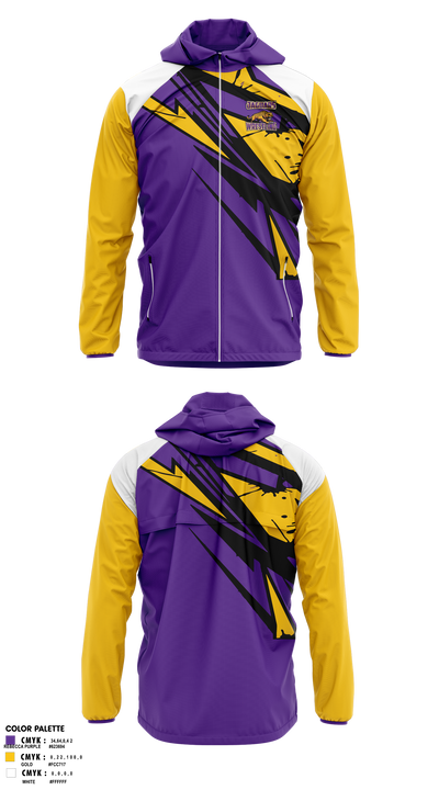 Johnson Abernathy Graetz High School Wrestling 80783925 Windbreaker - 1