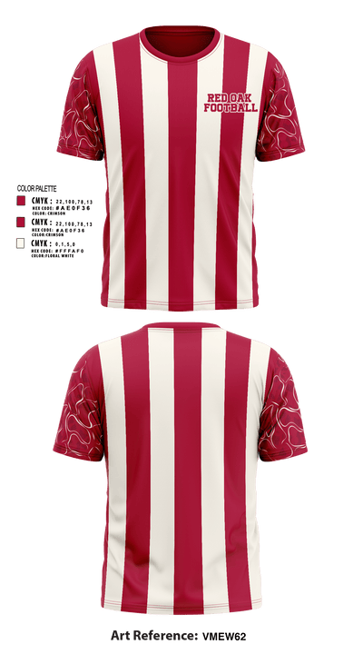 Red oak 67552814 Short Sleeve Performance Shirt - 1