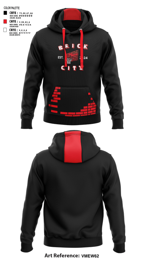 Hoodie, Brick City Basketball, Men's Basketball, Teamtime, Team time, sublimation, custom sports apparel, team uniforms, spirit wear, spiritwear, sports uniforms, custom shirts, team store, custom team store, fundraiser sports, apparel fundraiser
