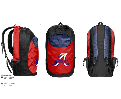 Gear Bag, Albemarle Youth Football, Football, Teamtime, Team time, sublimation, custom sports apparel, team uniforms, spirit wear, spiritwear, sports uniforms, custom shirts, team store, custom team store, fundraiser sports, apparel fundraiser