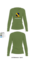 Fco 51st infantry LRSU 81538423 Women's Long Sleeve V-neck Shirt - 42