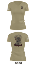 None 69864015 Women's Short Sleeve V-neck Shirt - 84