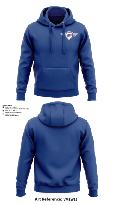 GRAND FORKS YOUTH HOCKEY ASSOCIATION 92789320 Hoodie - 12