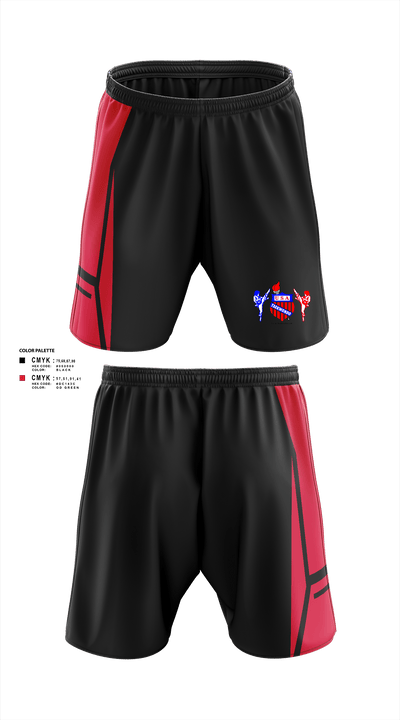 U.S Taekwondo Academy 66464649 Athletic Shorts With Pockets - 1