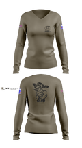 3rd PLT Bad Boys3rd PLT Bad Boys 89971992 Women's Long Sleeve V-neck Shirt - 2