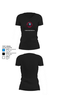 Talladega College Volleyball 32789771 Women's Short Sleeve V-neck Shirt - 37
