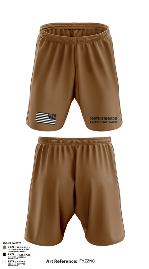 Athletic Shorts With Pockets, 199th Brigade Support Battalion, National Guard, Teamtime, Team time, sublimation, custom sports apparel, team uniforms, spirit wear, spiritwear, sports uniforms, custom shirts, team store, custom team store, fundraiser sports, apparel fundraiser