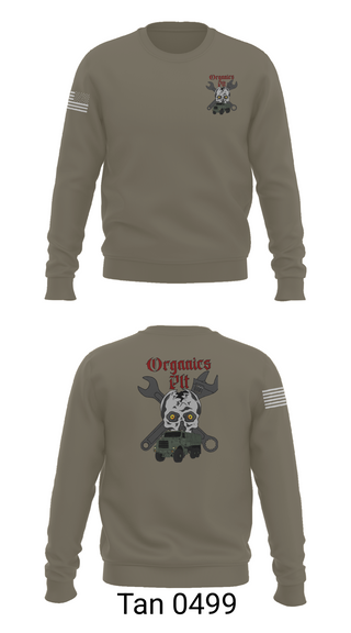 Crew Neck Sweatshirt, Organics plt, Marines, Teamtime, Team time, sublimation, custom sports apparel, team uniforms, spirit wear, spiritwear, sports uniforms, custom shirts, team store, custom team store, fundraiser sports, apparel fundraiser
