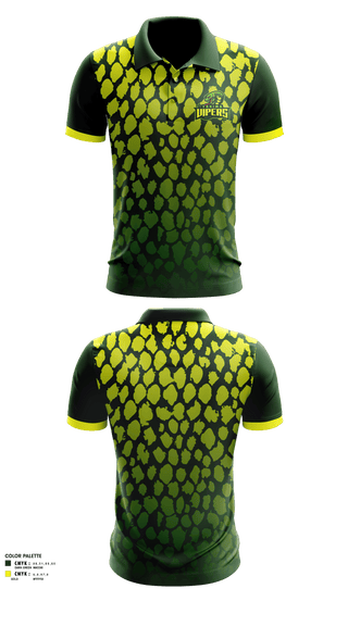 Short Sleeve Performance Polo, Yakima Vipers, Football, Teamtime, Team time, sublimation, custom sports apparel, team uniforms, spirit wear, spiritwear, sports uniforms, custom shirts, team store, custom team store, fundraiser sports, apparel fundraiser