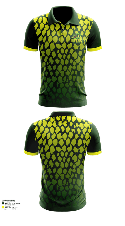 Yakima Vipers 37662855 Short Sleeve Performance Polo - 1