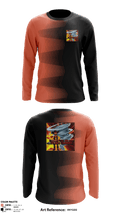 Ride The Storm Storm Chasers 5853533 Long Sleeve Performance Shirt - 1