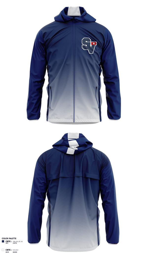 Windbreaker, Smithson Valley Youth Football, Football, Teamtime, Team time, sublimation, custom sports apparel, team uniforms, spirit wear, spiritwear, sports uniforms, custom shirts, team store, custom team store, fundraiser sports, apparel fundraiser