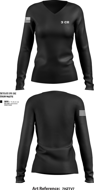 Women's Long Sleeve Vneck Shirt, 3 cr, , Teamtime, Team time, sublimation, custom sports apparel, team uniforms, spirit wear, spiritwear, sports uniforms, custom shirts, team store, custom team store, fundraiser sports, apparel fundraiser