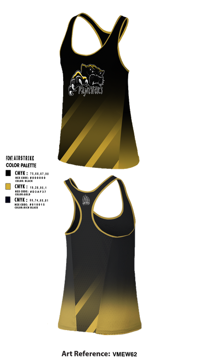Wright Panthers 54256732 Tank Top - 2