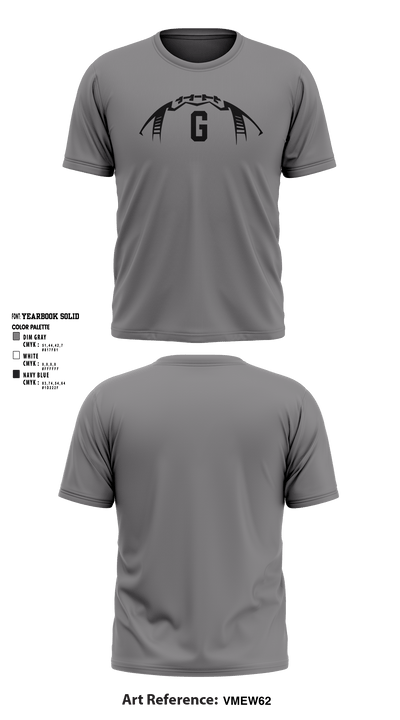 Goshen Bears 15835419 Short Sleeve Performance Shirt - 8