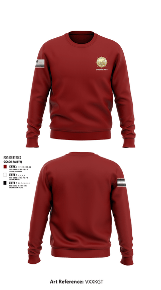 Crew Neck Sweatshirt, 383rd MCT, Army, Teamtime, Team time, sublimation, custom sports apparel, team uniforms, spirit wear, spiritwear, sports uniforms, custom shirts, team store, custom team store, fundraiser sports, apparel fundraiser