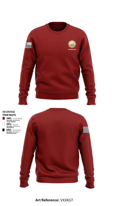 383rd MCT 82262755 Crew Neck Sweatshirt - 1