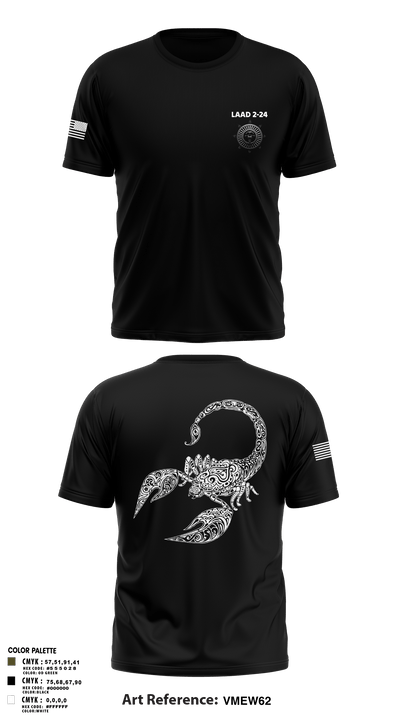 Laad 2-24 61227414 Short Sleeve Performance Shirt - 3