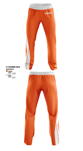 Sweatpants, Adams, Football, Teamtime, Team time, sublimation, custom sports apparel, team uniforms, spirit wear, spiritwear, sports uniforms, custom shirts, team store, custom team store, fundraiser sports, apparel fundraiser