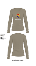 270th MP CO 56608510 Women's Long Sleeve V-neck Shirt - 59