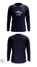 Texas Titans Youth Football 17189264 Long Sleeve Performance Shirt - 13