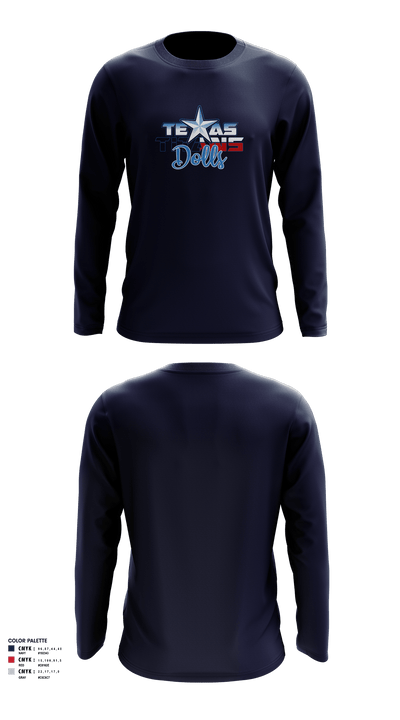 Texas Titans Youth Football 17189264 Long Sleeve Performance Shirt - 13