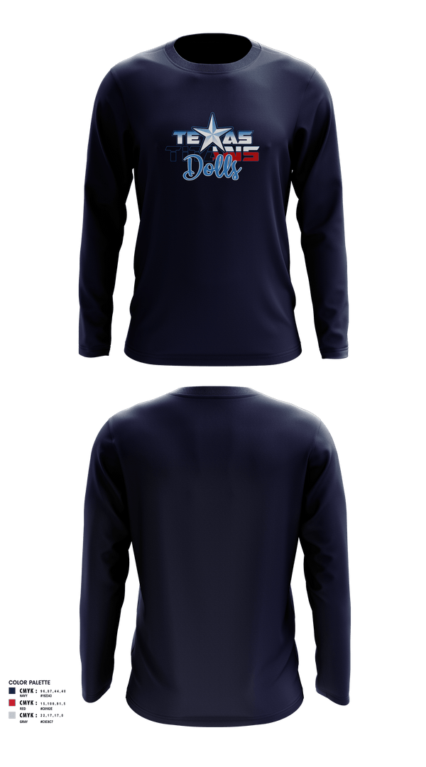 Long Sleeve Performance Shirt, Texas Titans Youth Football, Football, Teamtime, Team time, sublimation, custom sports apparel, team uniforms, spirit wear, spiritwear, sports uniforms, custom shirts, team store, custom team store, fundraiser sports, apparel fundraiser