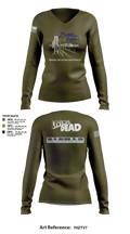 Inversed Crew 2507247 Women's Long Sleeve V-neck Shirt - 1