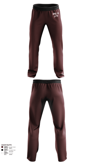 Sweatpants, Ballislife, Men's Basketball, Teamtime, Team time, sublimation, custom sports apparel, team uniforms, spirit wear, spiritwear, sports uniforms, custom shirts, team store, custom team store, fundraiser sports, apparel fundraiser