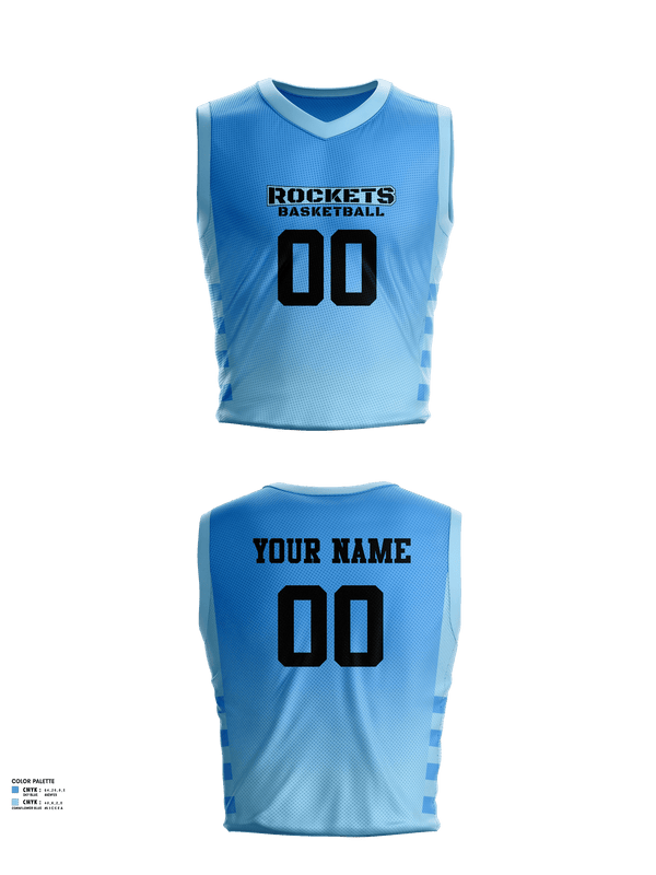 Mens Basketball Jersey, Rockets, Men's Basketball, Teamtime, Team time, sublimation, custom sports apparel, team uniforms, spirit wear, spiritwear, sports uniforms, custom shirts, team store, custom team store, fundraiser sports, apparel fundraiser