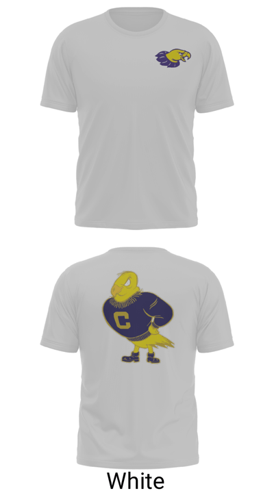 California High School Volleyball 15449985 Old School Cotton Feel Shirt - 10