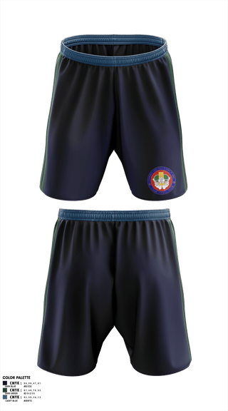 Athletic Shorts With Pockets, Chang National, , Teamtime, Team time, sublimation, custom sports apparel, team uniforms, spirit wear, spiritwear, sports uniforms, custom shirts, team store, custom team store, fundraiser sports, apparel fundraiser