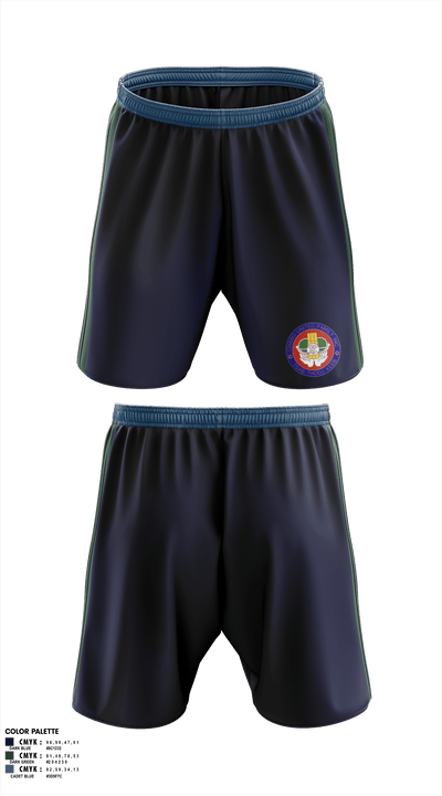 Chang National 91529083 Athletic Shorts With Pockets - 2