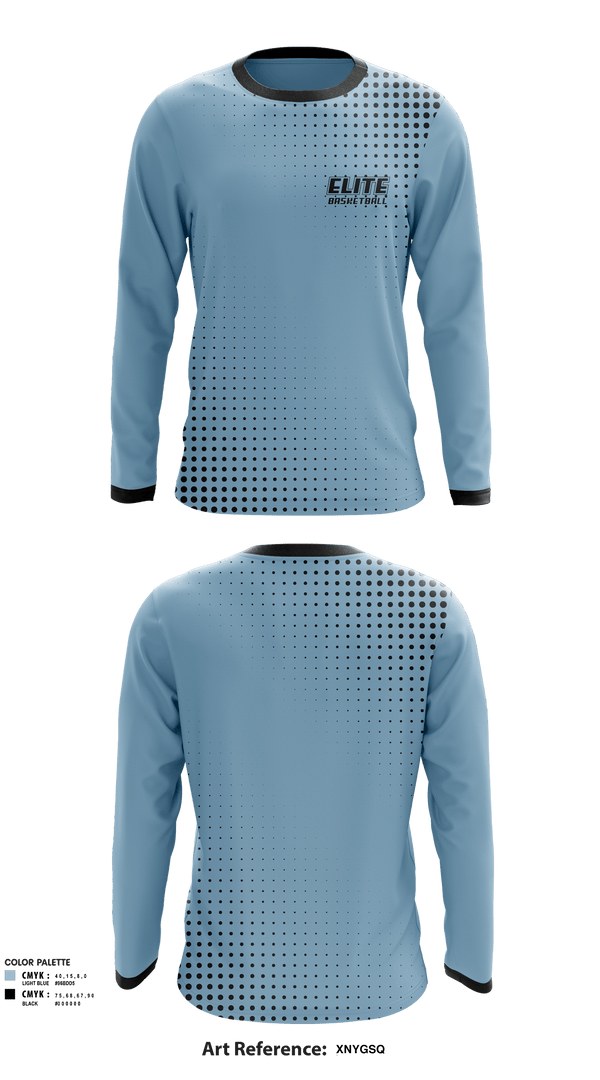 Long Sleeve Performance Shirt, Elite, Men's Basketball, Teamtime, Team time, sublimation, custom sports apparel, team uniforms, spirit wear, spiritwear, sports uniforms, custom shirts, team store, custom team store, fundraiser sports, apparel fundraiser