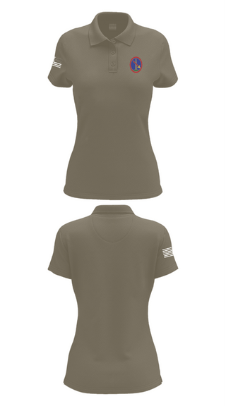 Women's Short Sleeve Performance Polo, MDW, Army, Teamtime, Team time, sublimation, custom sports apparel, team uniforms, spirit wear, spiritwear, sports uniforms, custom shirts, team store, custom team store, fundraiser sports, apparel fundraiser
