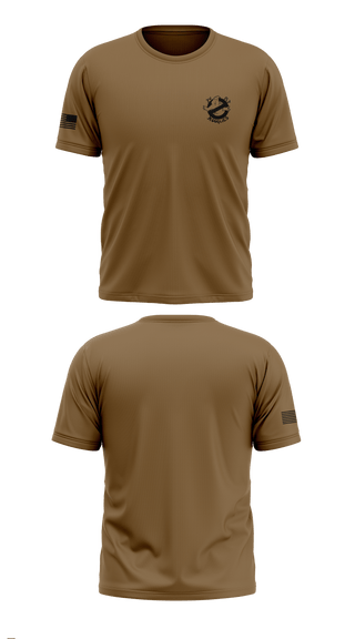 Old School Cotton Feel Shirt, 3rd PLT, Alpha Company, 2nd Cavalry 5th regiment, Army, Teamtime, Team time, sublimation, custom sports apparel, team uniforms, spirit wear, spiritwear, sports uniforms, custom shirts, team store, custom team store, fundraiser sports, apparel fundraiser