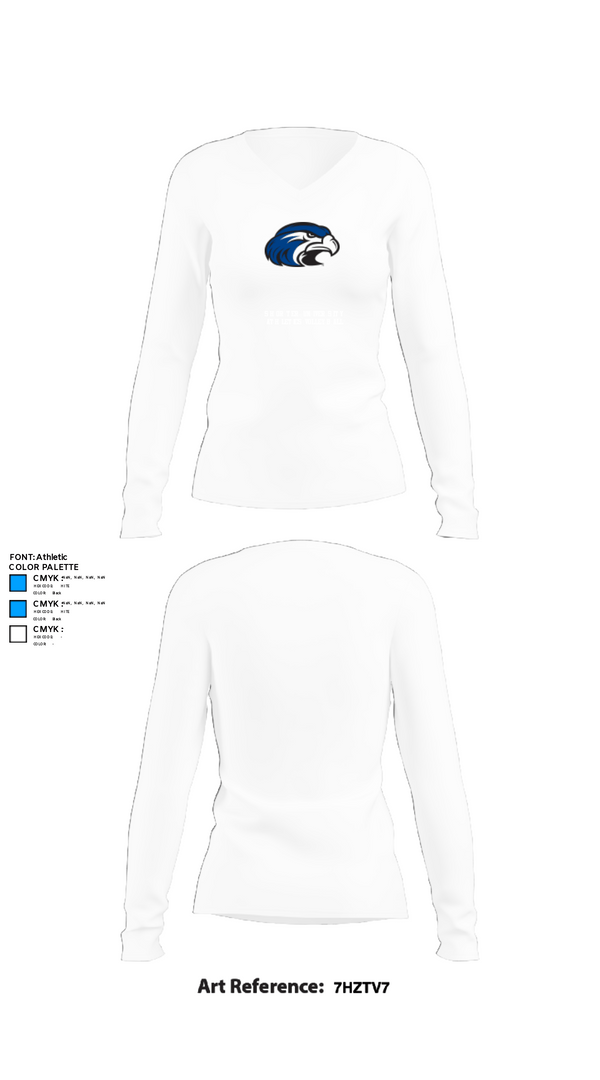 Women's Long Sleeve Vneck Shirt, Shorter University Athletics Volleyball, Women's Volleyball, Teamtime, Team time, sublimation, custom sports apparel, team uniforms, spirit wear, spiritwear, sports uniforms, custom shirts, team store, custom team store, fundraiser sports, apparel fundraiser