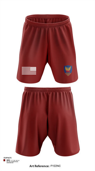 Athletic Shorts With Pockets, HHC, 311th (T)SC, , Teamtime, Team time, sublimation, custom sports apparel, team uniforms, spirit wear, spiritwear, sports uniforms, custom shirts, team store, custom team store, fundraiser sports, apparel fundraiser