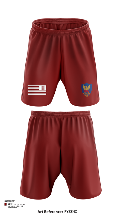 HHC, 311th (T)SC 14853900 Athletic Shorts With Pockets - 102