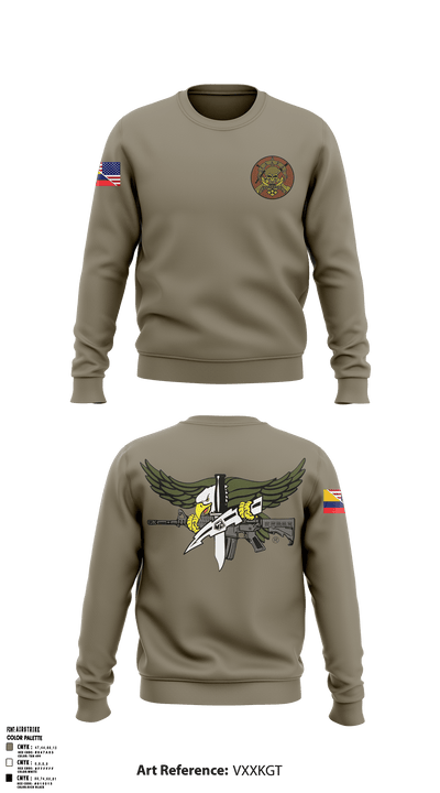 Operadores502d SFS Cobra Flight502d SFS S30C 62155969 Crew Neck Sweatshirt - 3