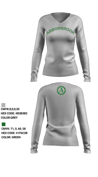 Women's Long Sleeve Vneck Shirt, Arborbrook Christian Academy Falcons, Spirit Store, Teamtime, Team time, sublimation, custom sports apparel, team uniforms, spirit wear, spiritwear, sports uniforms, custom shirts, team store, custom team store, fundraiser sports, apparel fundraiser