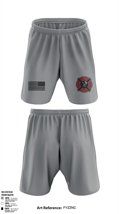 386th ECES/CEF 44039063 Athletic Shorts With Pockets - 5