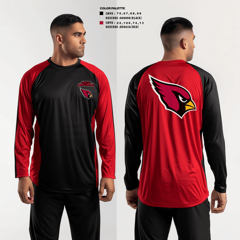 Long Sleeve Performance Shirt, plainfield cardinals, Track & Field, Teamtime, Team time, sublimation, custom sports apparel, team uniforms, spirit wear, spiritwear, sports uniforms, custom shirts, team store, custom team store, fundraiser sports, apparel fundraiser