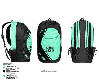 Gear Bag, Simple soccer, Men's Soccer, Teamtime, Team time, sublimation, custom sports apparel, team uniforms, spirit wear, spiritwear, sports uniforms, custom shirts, team store, custom team store, fundraiser sports, apparel fundraiser