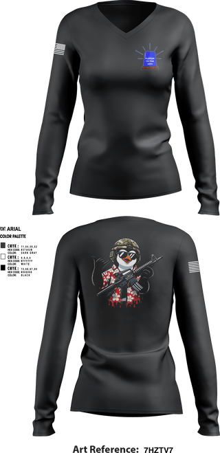 Women's Long Sleeve Vneck Shirt, SAE, Army, Teamtime, Team time, sublimation, custom sports apparel, team uniforms, spirit wear, spiritwear, sports uniforms, custom shirts, team store, custom team store, fundraiser sports, apparel fundraiser
