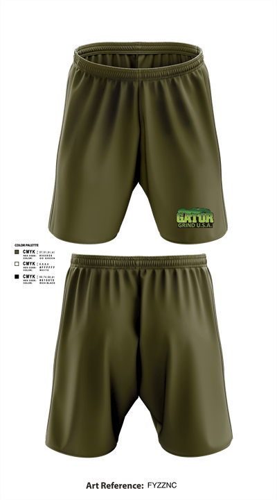 Gator Grind U.S.A.Gator Grind U.S.A. 69148480 Athletic Shorts With Pockets - 2