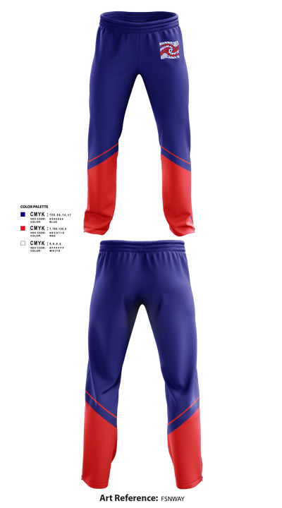 GHYFA Hartford Minicanes Football 73139634 Sweatpants - 3