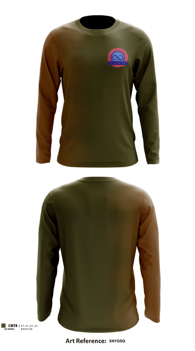 Tennessee College of Applied Technology- Clarksville 91514519 Long Sleeve Performance Shirt - 1