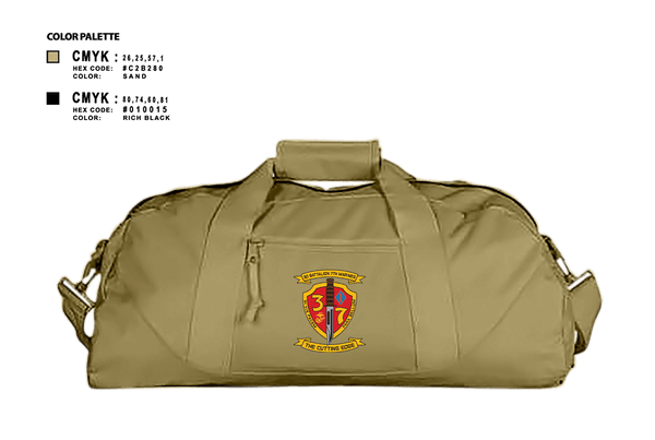 Duffle Bag, 3/7 India Co. Wpns Plt, Marines, Teamtime, Team time, sublimation, custom sports apparel, team uniforms, spirit wear, spiritwear, sports uniforms, custom shirts, team store, custom team store, fundraiser sports, apparel fundraiser