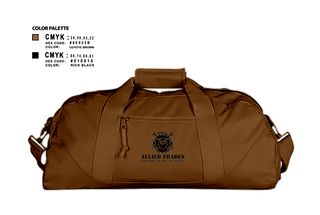 Duffle Bag, ALLIED TRADES, National Guard, Teamtime, Team time, sublimation, custom sports apparel, team uniforms, spirit wear, spiritwear, sports uniforms, custom shirts, team store, custom team store, fundraiser sports, apparel fundraiser